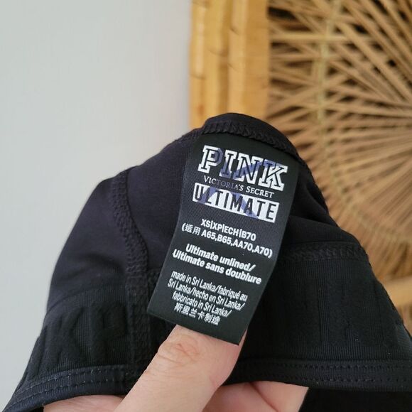 Victoria's Secret Pink Sports Bra Ultimate Unlined XS - Picture 4 of 6